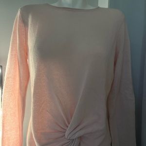 Pink CASHMERE sweater XL E8